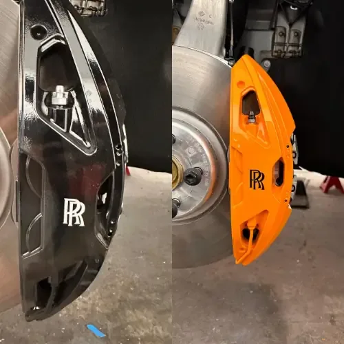 Rolls-Royce · Arancio — before and after