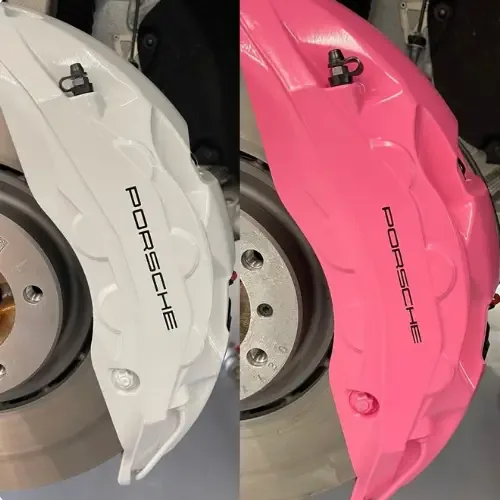 Porsche · Rosa — before and after